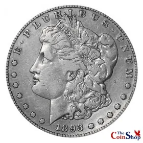 1893-S Morgan Silver Dollar | Collectible Morgan Silver Dollars At Wholesale Prices | The Coin Shop