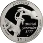 2015-S Silver Saratoga National Historical Park Quarter Proof