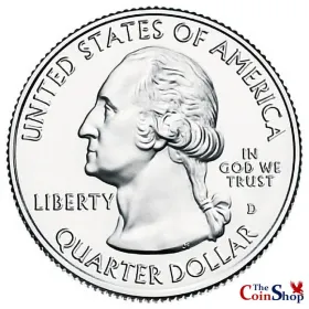 2013-D Mount Rushmore National Memorial Quarter