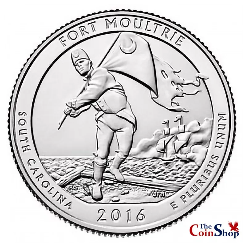 2016P Fort Moultrie National Monument Quarter Premium Collectible