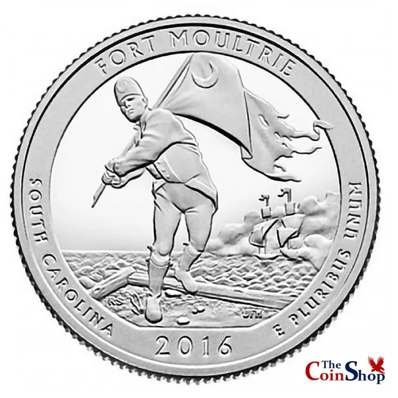 2016S Fort Moultrie National Monument Quarter Proof Premium