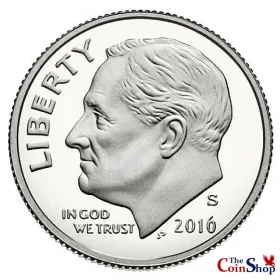 2016-S Silver Proof Roosevelt Dime