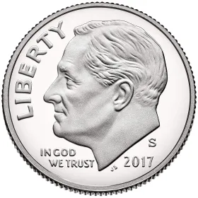 2017-S Silver Proof Roosevelt Dime