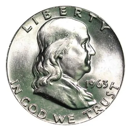 1963-P Franklin Half Dollar