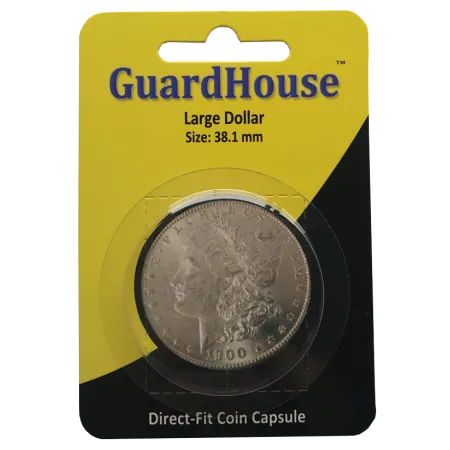 Single Large Dollar Direct Fit Capsule Collecting Supplies - The Coin Shop