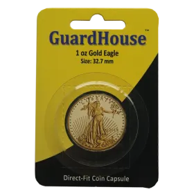 1 oz American Gold Eagle Direct Fit Guardhouse Capsule