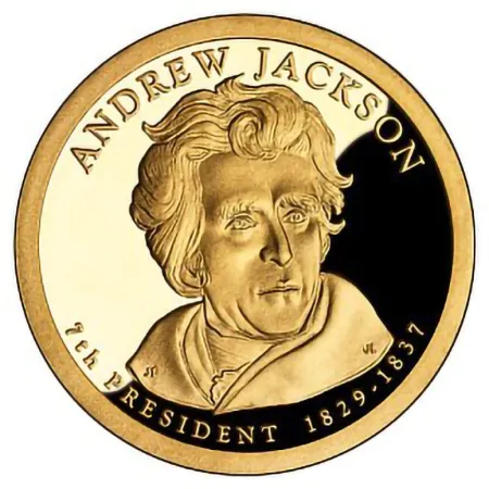 2008-S Andrew Jackson Presidential Dollar