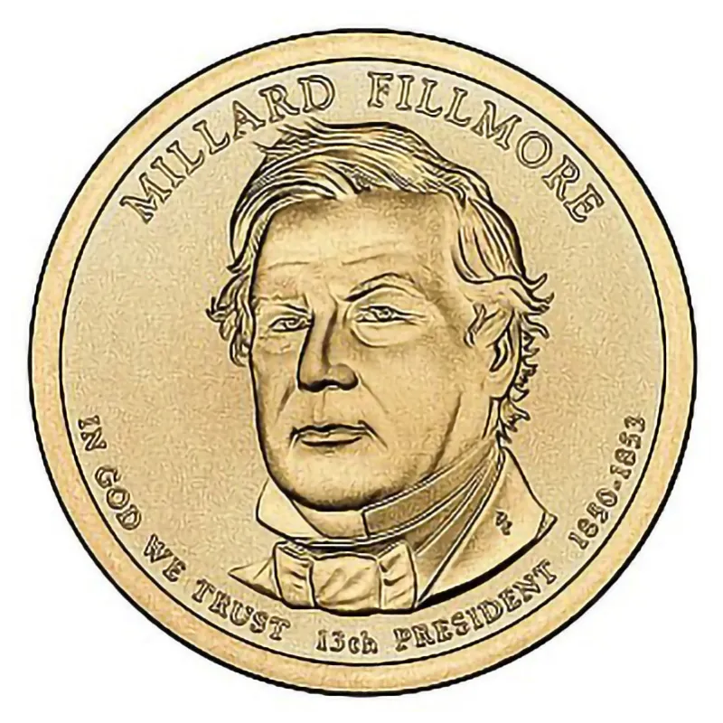 2010 D Millard Fillmore Presidential Dollar   **FREE SHIPPING** 