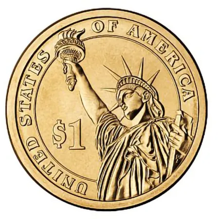 2012-P Benjamin Harrison Presidential Dollar