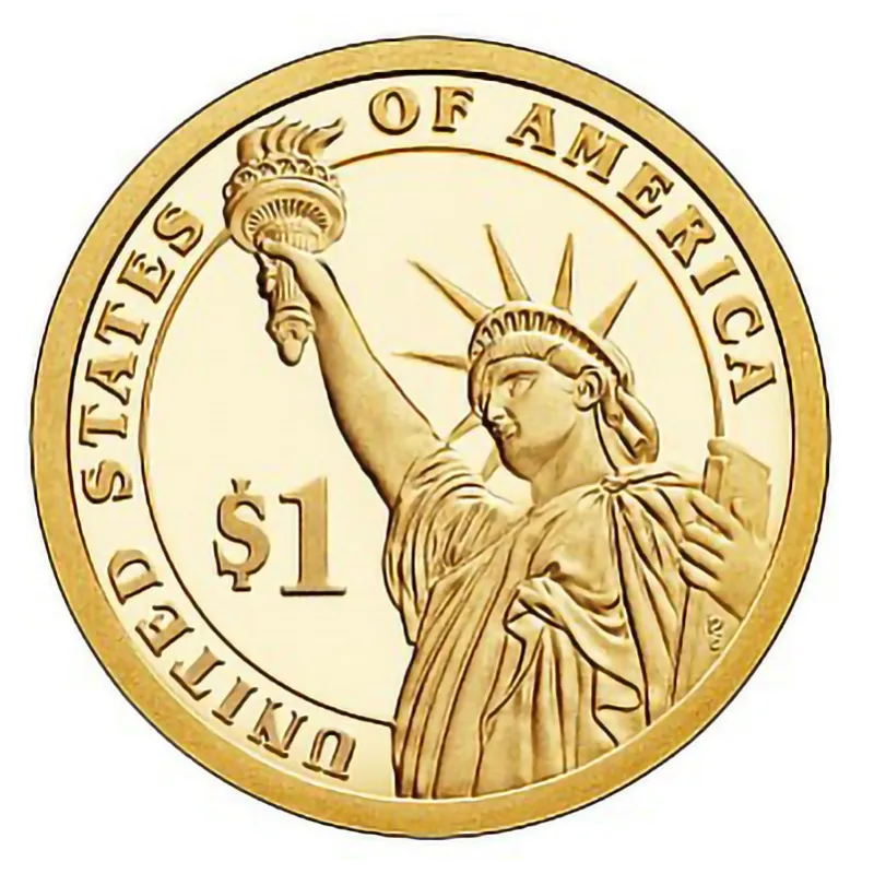 2013 D William Howard Taft Presidential Dollar Coin – Brilliant Uncirculated Denver Mint