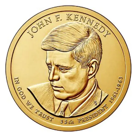 2015-D John F Kennedy Presidential Dollar