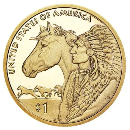 2012 Native American Sacagawea S Dollar Proof 