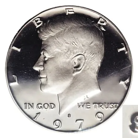 1979-S Type 2 Kennedy Half Dollar Proof "Clear S" 