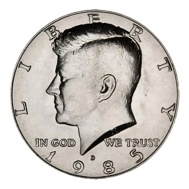 1985D Kennedy Half Dollar Collectible Kennedy Half