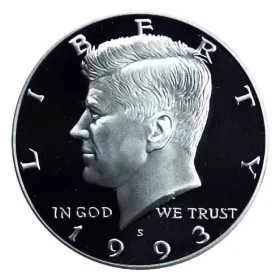 1993-S Kennedy Half Dollar Proof