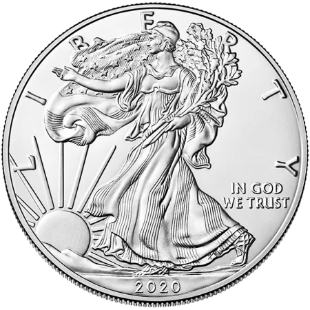 2020-W American Silver Eagle