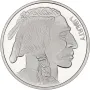SilverTowne 1oz .999 Buffalo Design Silver Rounds