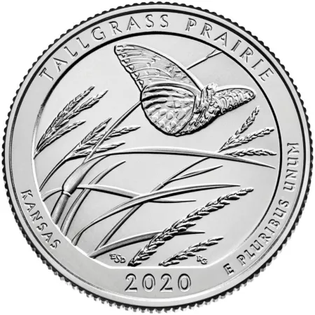 2020-D Tallgrass Prairie National Preserve Quarter