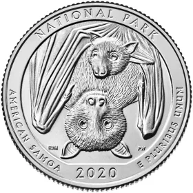 2020-S Uncirculated National Park of American Samoa Quarter 2020-S Uncirculated National Park of American Samoa Quarter