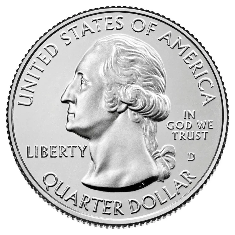 2010D Yellowstone National Parks Quarter Premium Collectible