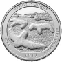 2017-S Silver Proof Effigy Mounds National Monument Quarter