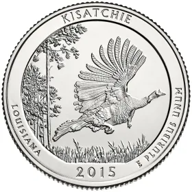 2015-D Kisatchie National Forest Quarter 2015-D Kisatchie America The Beautiful Quarters National Park Quarters