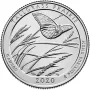 2020-S Silver Tallgrass Prairie National Preserve Quarter Proof .999
