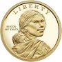 2020-D Elizabeth Peratrovich Sacagawea (Native American) Dollar