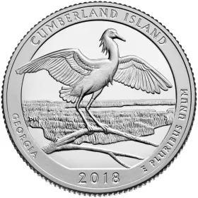 2018-S Uncirculated Cumberland Island National Seashore Quarter 2018-S Uncirculated Cumberland Island National Seashore Quarter