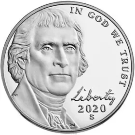 2020-S Jefferson Nickel Proof