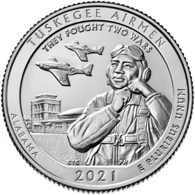 2021-P Tuskegee Airmen National Historic Site Quarter 2021-P Tuskegee Airmen National Historic Site Quarter