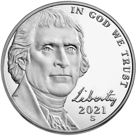 2021-S Jefferson Nickel Proof