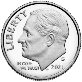 2021-S Silver Roosevelt Dime Proof