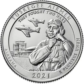 2021-D Tuskegee Airmen National Historic Site Quarter 2021-D Tuskegee Airmen National Historic Site Quarter