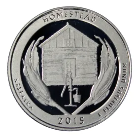 2015-S Proof Homestead National Monument Quarter 2015-S Proof Homestead National Monument Quarter