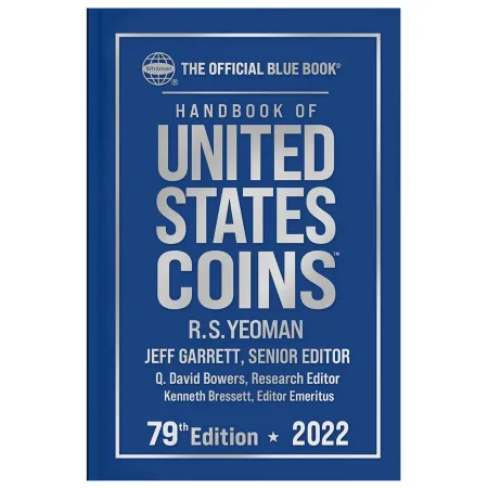 2022 Blue Book Price Guide of U.S. Coins, Hardcover Collecting Supplies - The Coin Shop