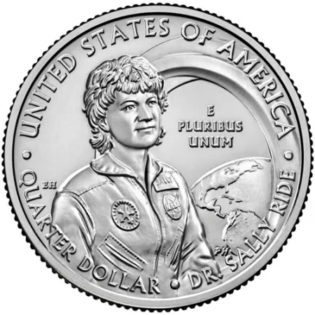 2022-S Clad Proof Sally Ride American Women Quarter