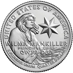 2022-S Silver Proof Wilma Mankiller American Women Quarter