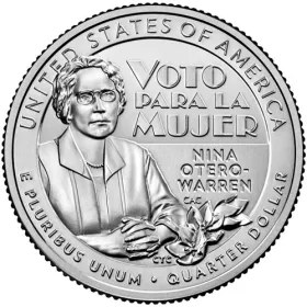2022-S Silver Proof Nina Otero-Warren American Women Quarter