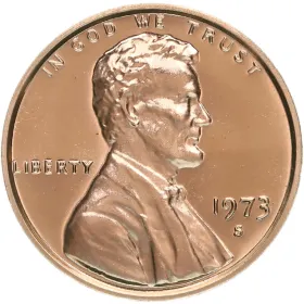 1973-S Proof Lincoln Memorial Cent