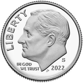 2022-S Silver Proof Roosevelt Dime .999