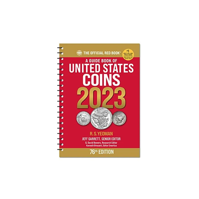 2023 Official Red Book of United States Coins Spiral Bound