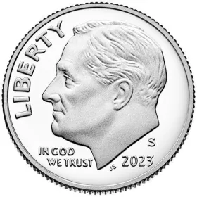 2023-S Silver Proof Roosevelt Dime .999