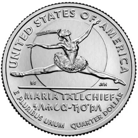 2023-S Uncirculated Ballerina (Maria Tallchief) American Women Quarter
