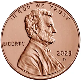 2023-D Lincoln Shield Cent