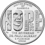 2024-S Unc. Reverend Dr. Pauli Murray American Women Quarter