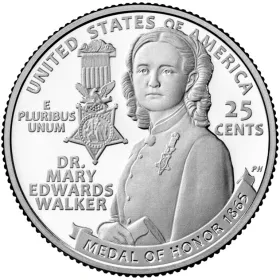 2024-S Silver Proof Dr. Mary Edwards Walker American Women Quarter .999