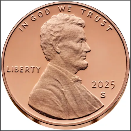 2025-S Proof Lincoln Shield Cent