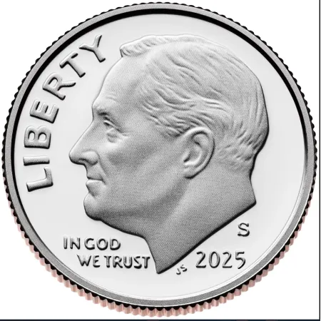 2025-S Clad Proof Roosevelt Dime