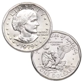 1979-P Susan B. Anthony Dollar  | Collectible Susan B. Anthony Dollars At Wholesale Prices | The Coin Shop